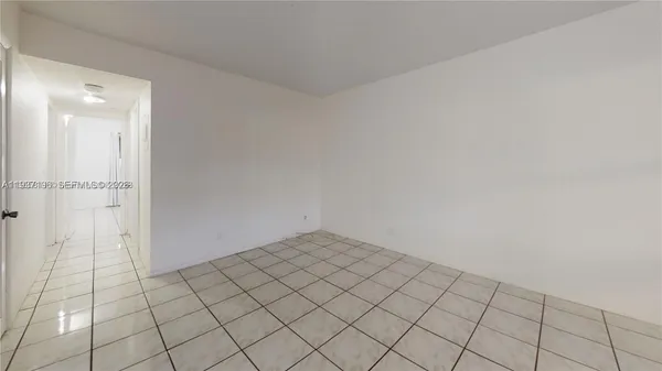 a view of empty room