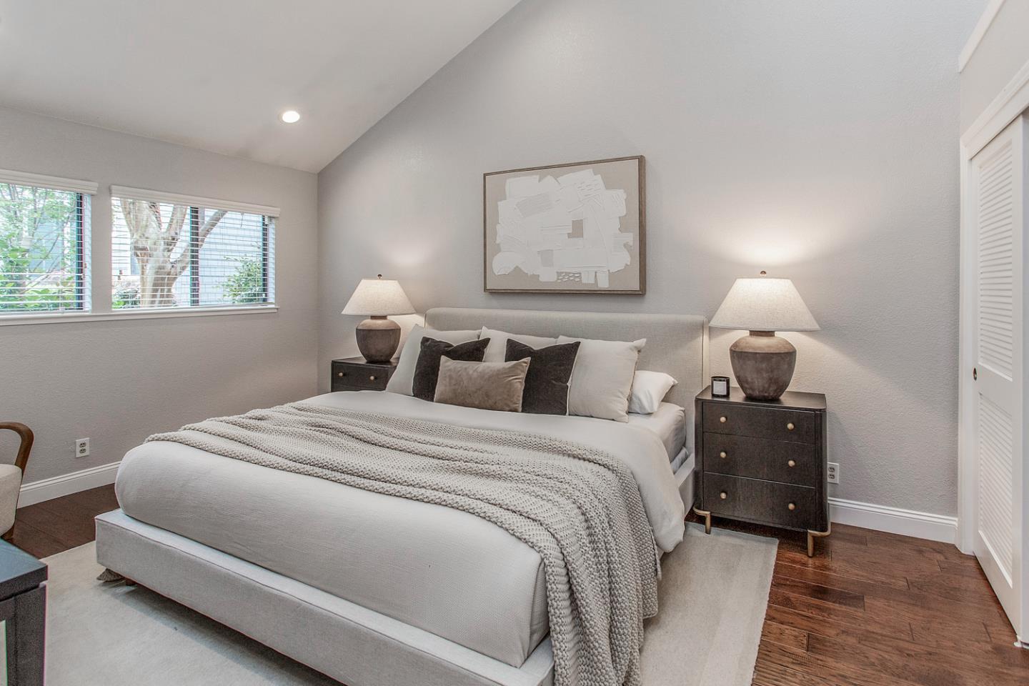 2080 Marich Way, Unit 8 Mountain View, CA 94040 - Photo 12 of 23 a bedroom with a bed and window
