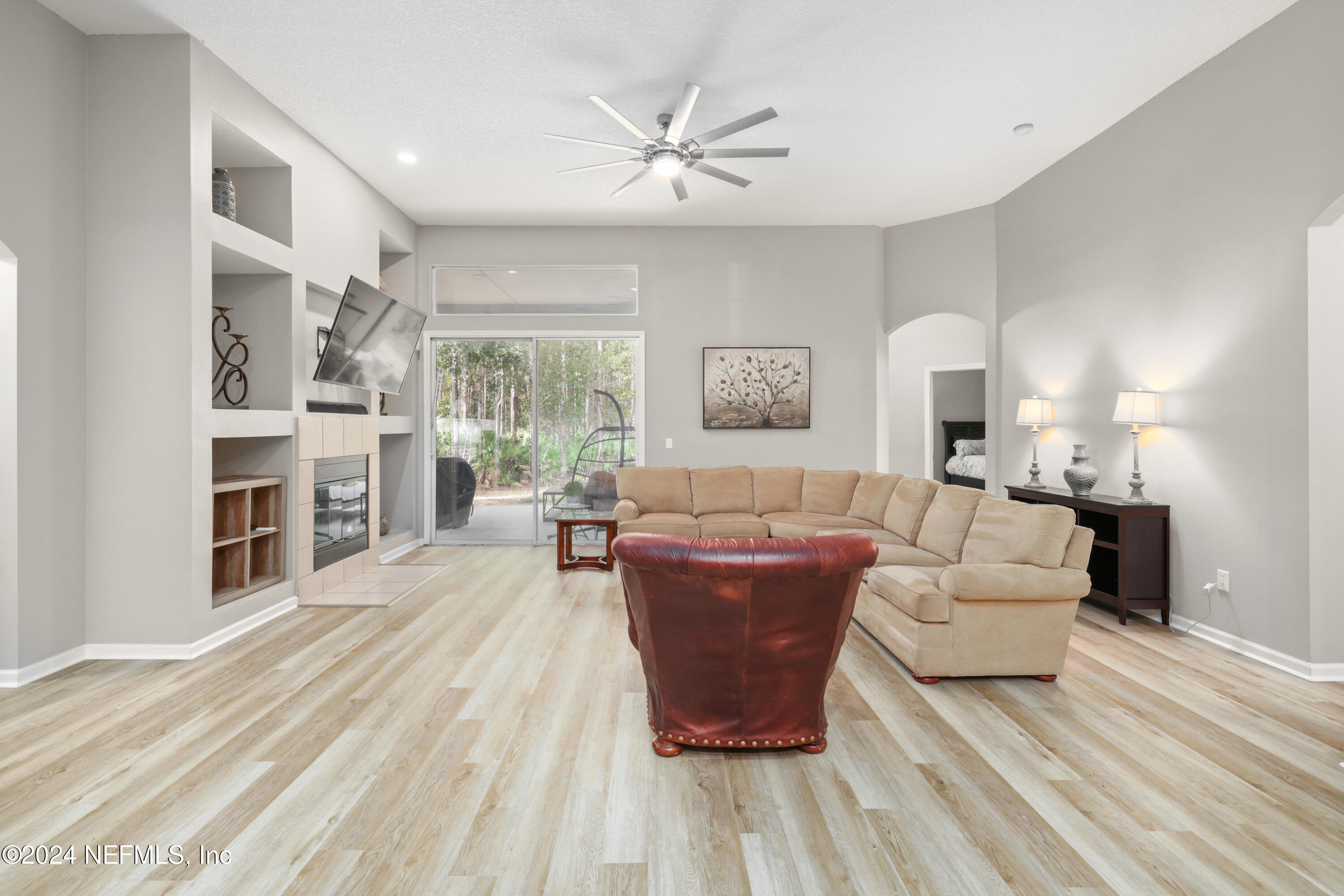 14414 Millhopper Road Jacksonville, FL 32258 - Photo 2 of 48 Living Room w GAS Fireplace