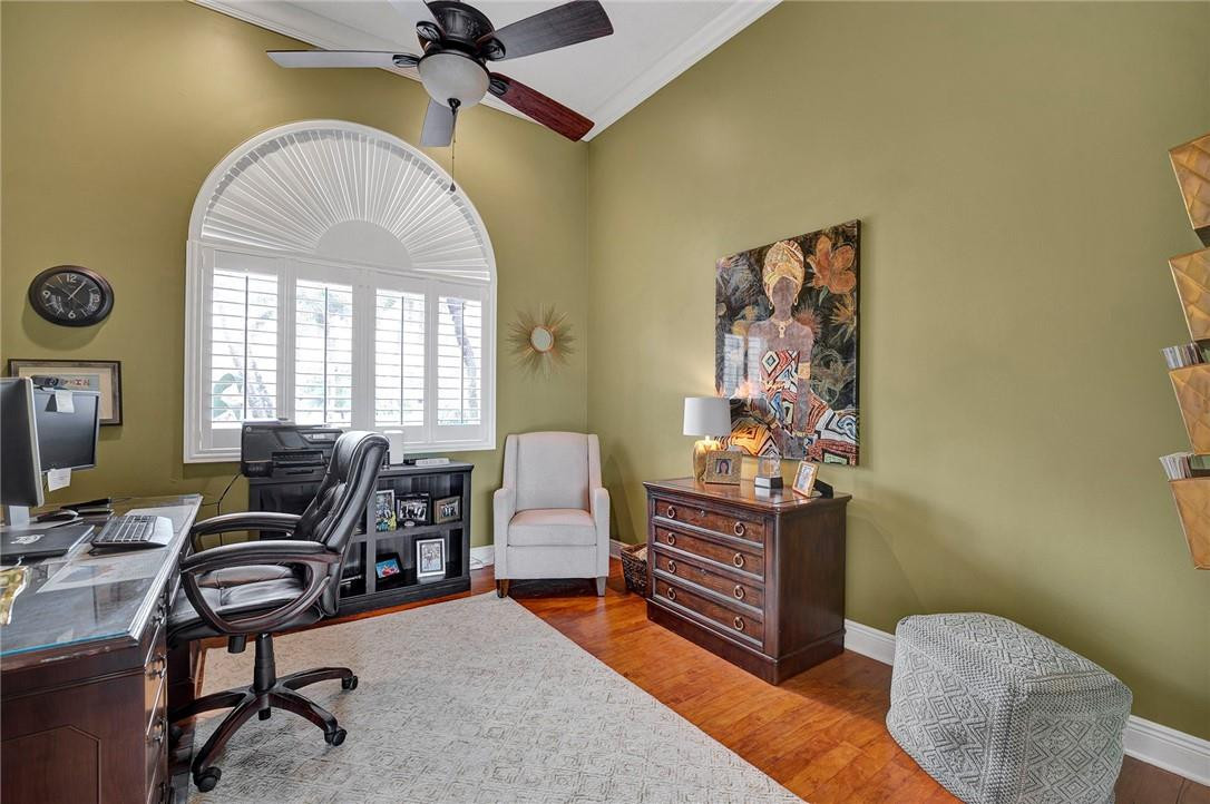 20240 Southwest 51st Court Southwest Ranches, FL 33332 - Photo 36 of 60 a view of a livingroom with workspace and a window