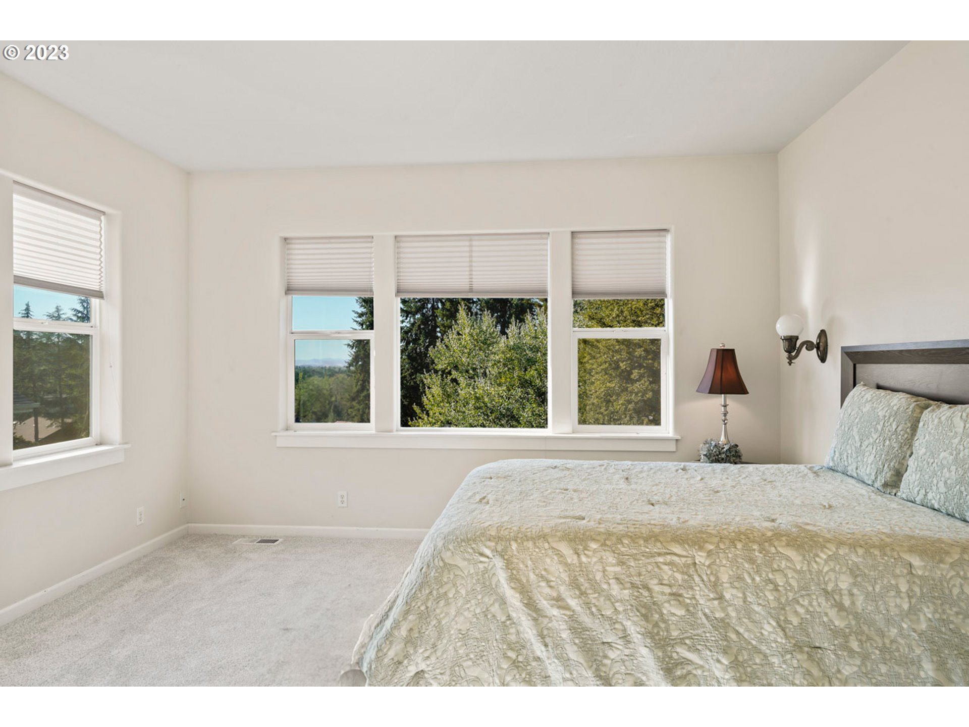 2920 Adams Street Eugene, OR 97405 - Photo 15 of 38 a bedroom with a large bed and a large window