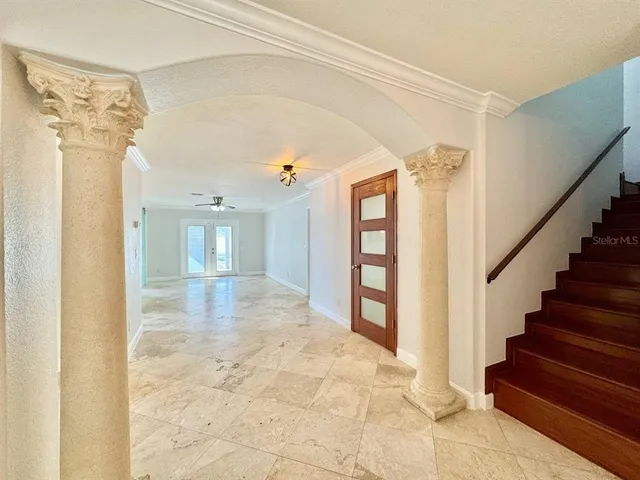 a view of an entryway