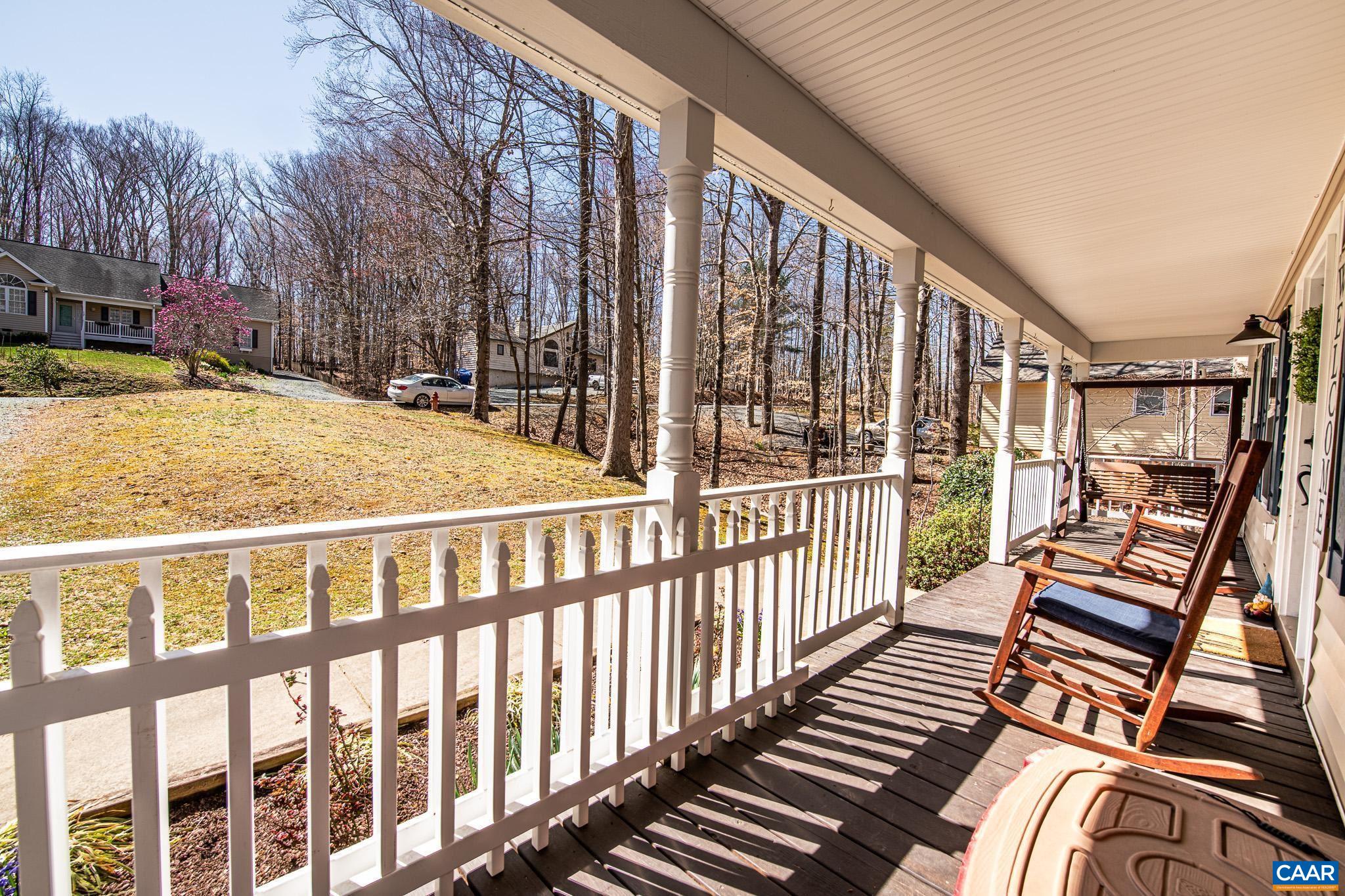 116 Riverside Drive Palmyra, VA 22963 - Photo 2 of 31 a view of wooden balcony