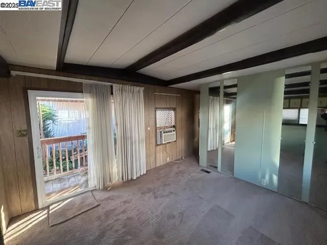 a view of livingroom with front door