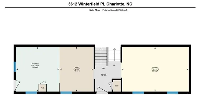 $500,000 | 3612 Winterfield Place, Charlotte, NC 28205