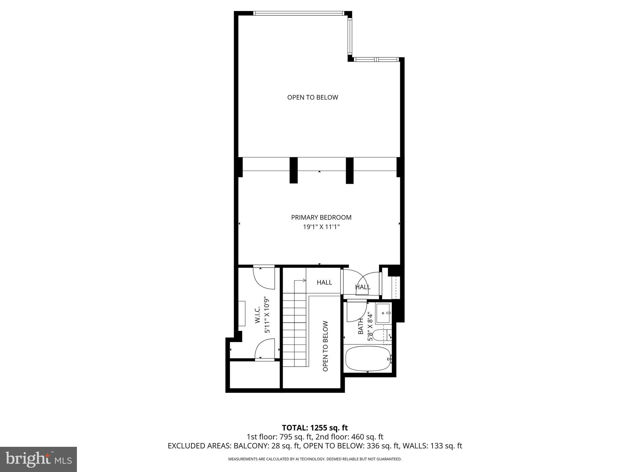 2901 Boston Street, Unit 204 Baltimore, MD 21224 - Photo 58 of 60 a picture of a bench in front of a wall