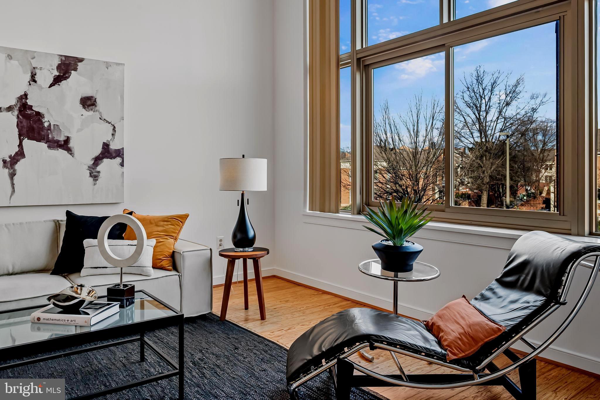 2901 Boston Street, Unit 204 Baltimore, MD 21224 - Photo 9 of 60 a living room with furniture and a window