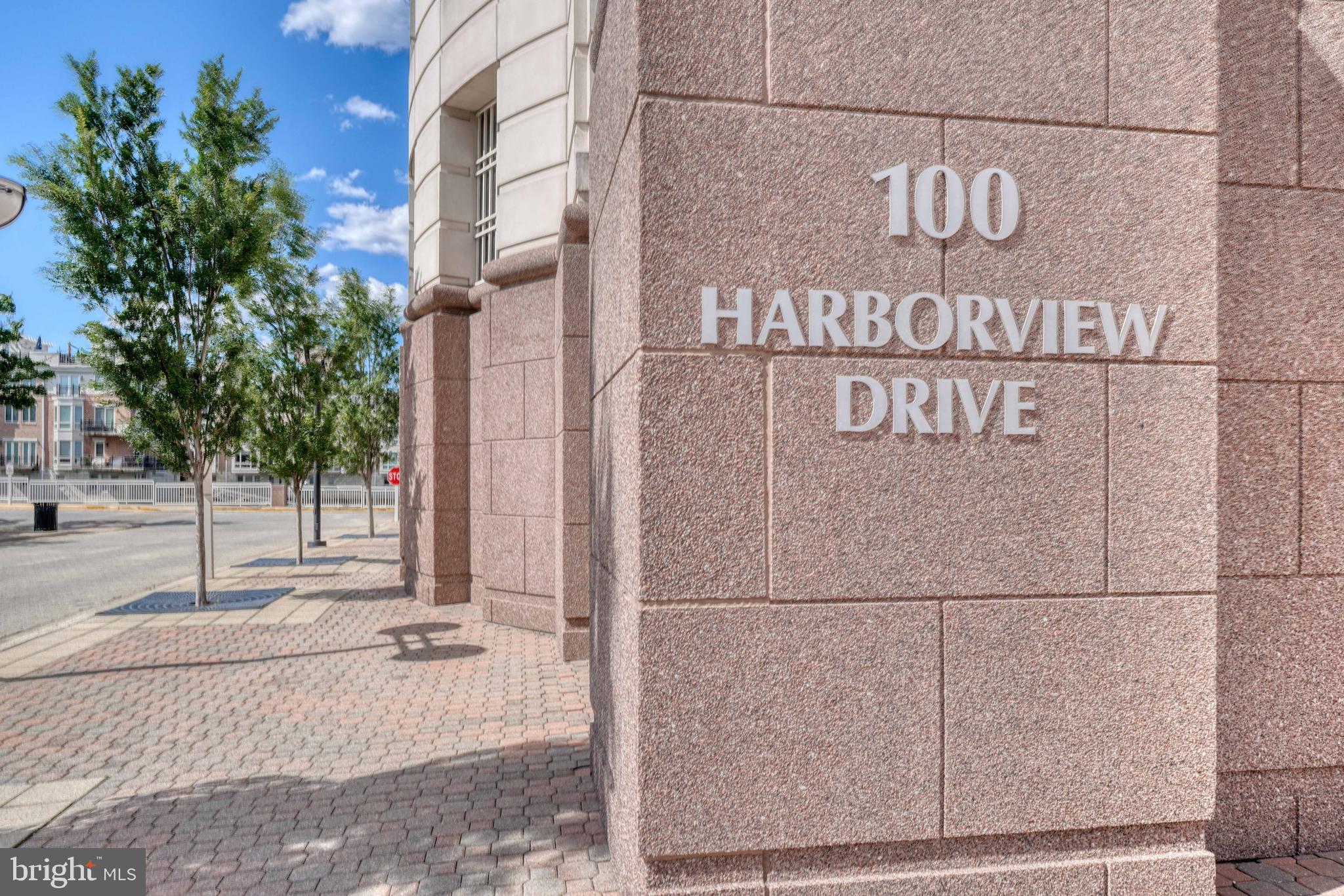 100 Harborview Drive, Unit 609 Baltimore, MD 21230 - Photo 2 of 45 a sign broad on the side of a building