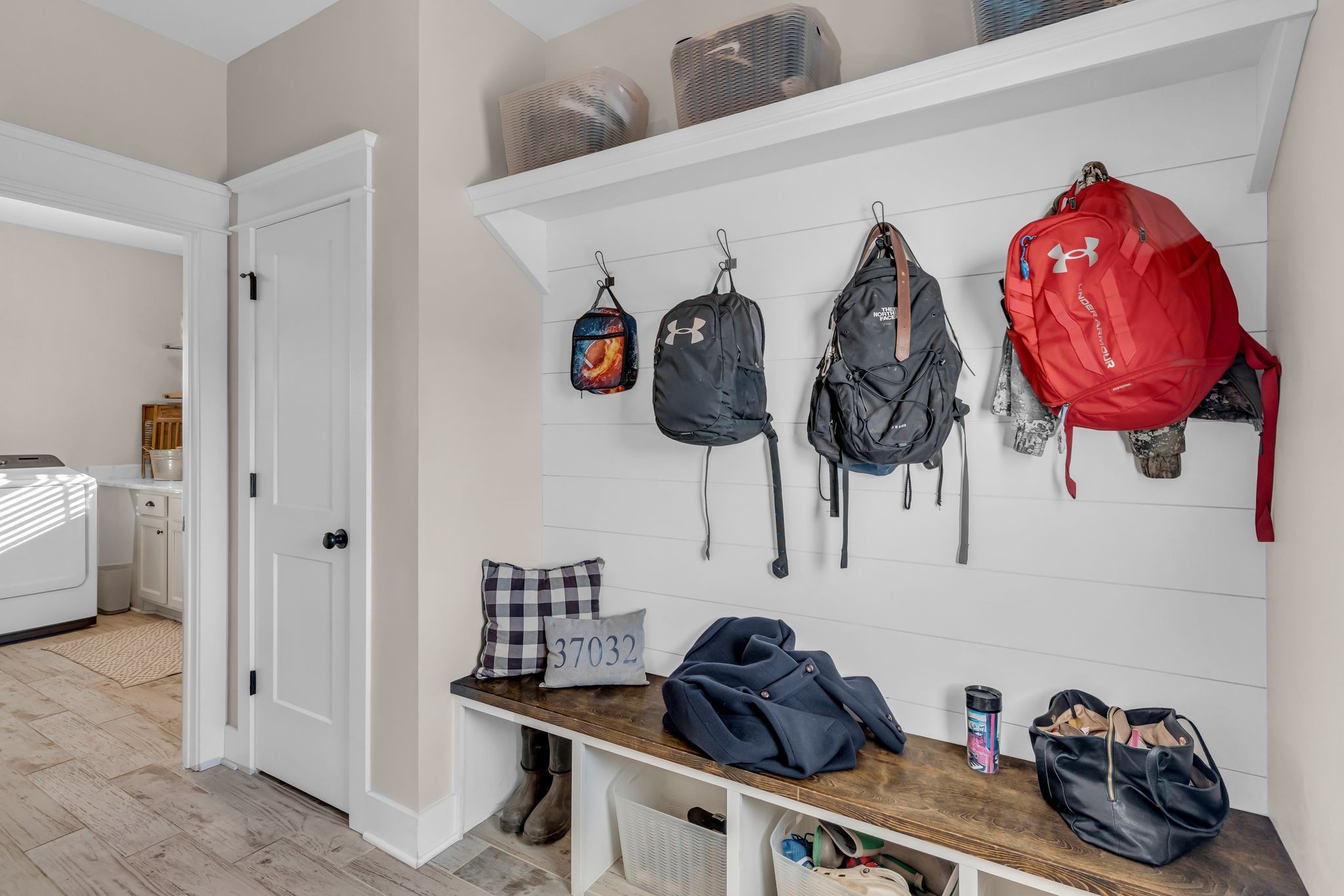 5574 Dowlen Road Cedar Hill, TN 37032 - Photo 22 of 59 a bathroom with a sink and a mirror