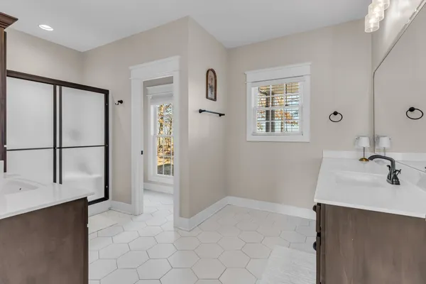 a bathroom with a sink and a toilet