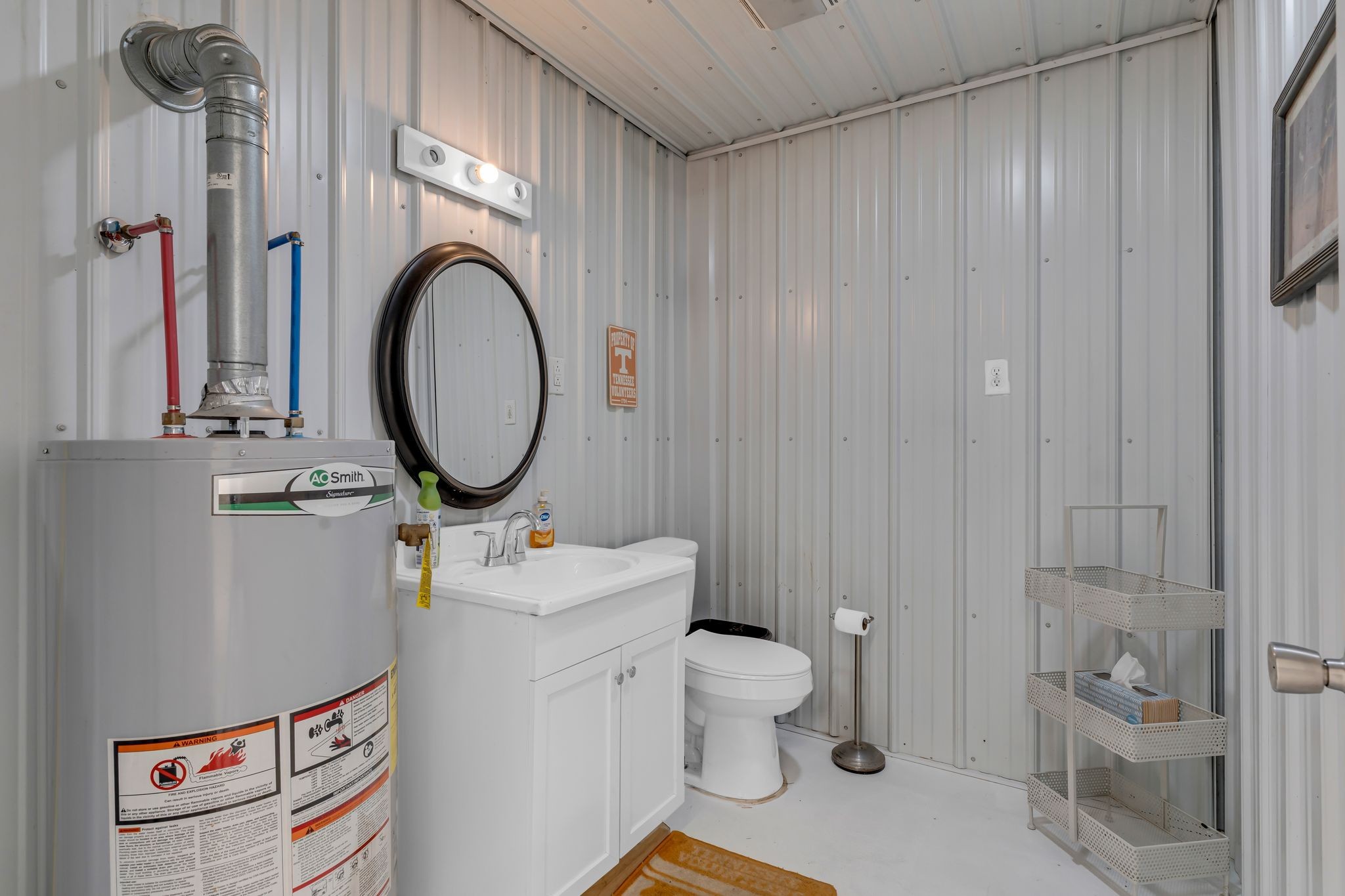 5574 Dowlen Road Cedar Hill, TN 37032 - Photo 54 of 59 a bathroom with a sink toilet and shower