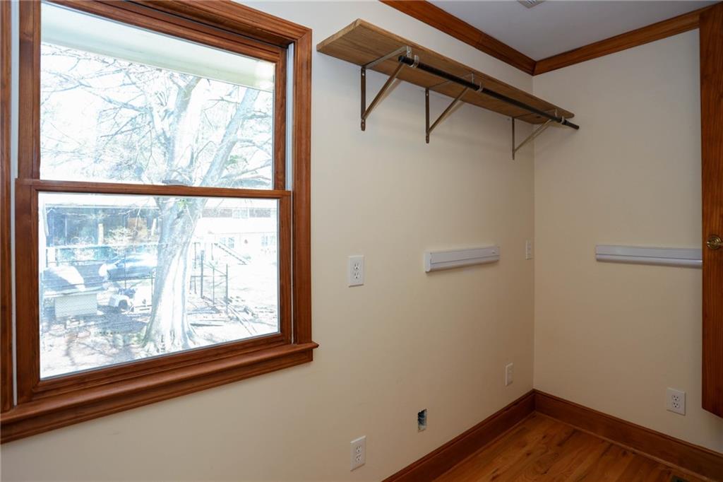3602 Jones Mill Road Peachtree Corners, GA 30360 - Photo 19 of 35 a view of a small space with wooden floor and a window