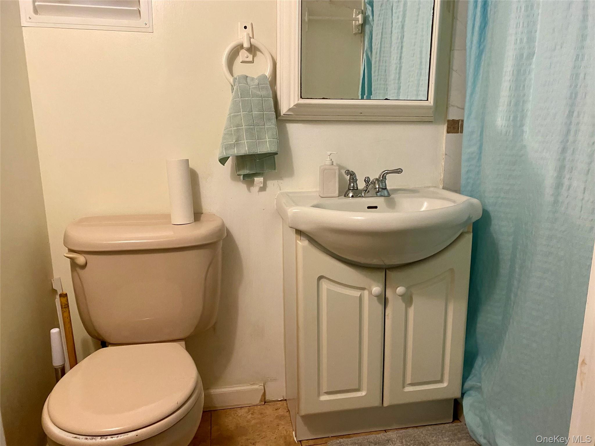 204 Beech Street Valley Stream, NY 11580 - Photo 5 of 18 a bathroom with a toilet and a sink