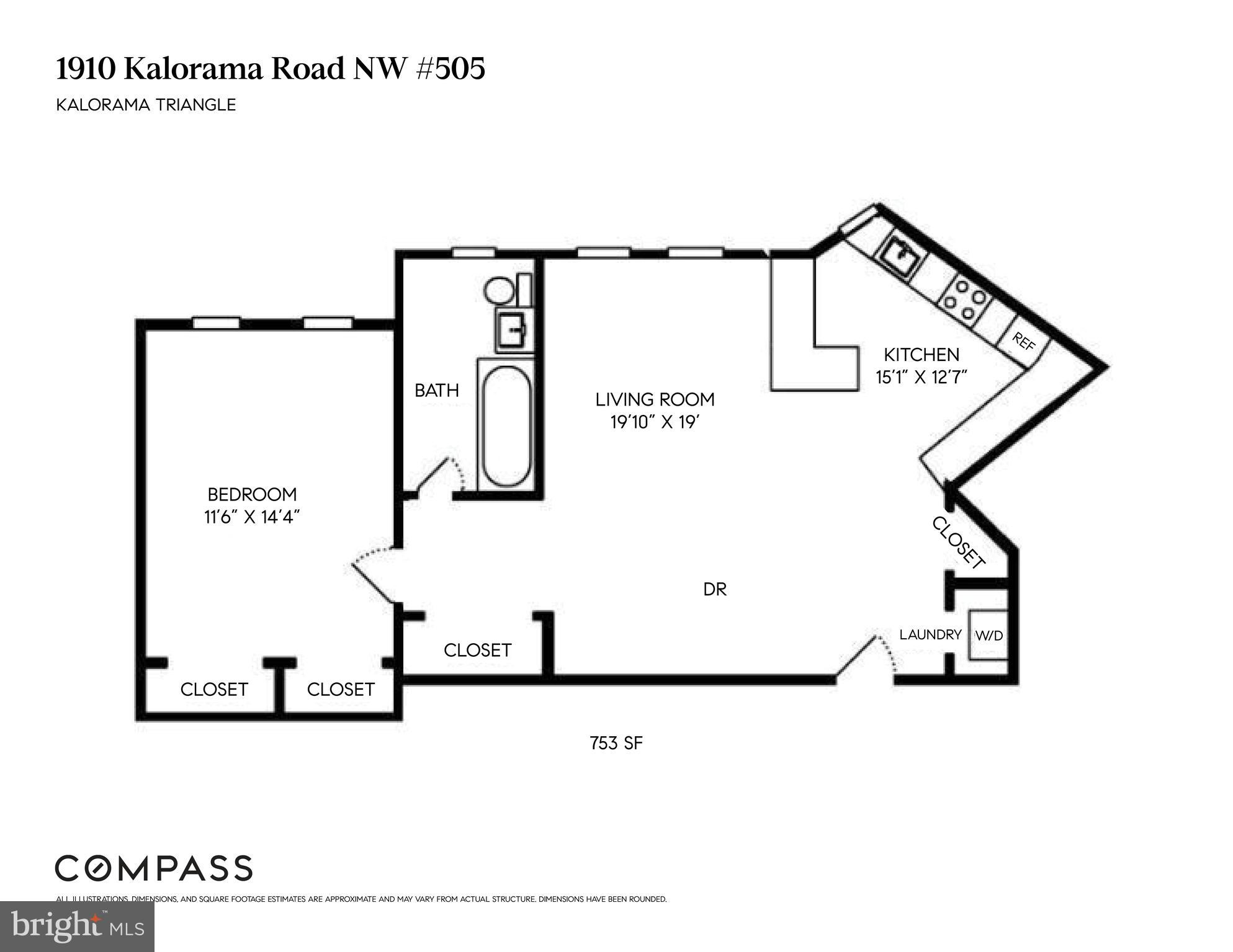 1910 Kalorama Road Northwest, Unit 505 Washington, DC 20009 - Photo 21 of 21 Gallery Image 21