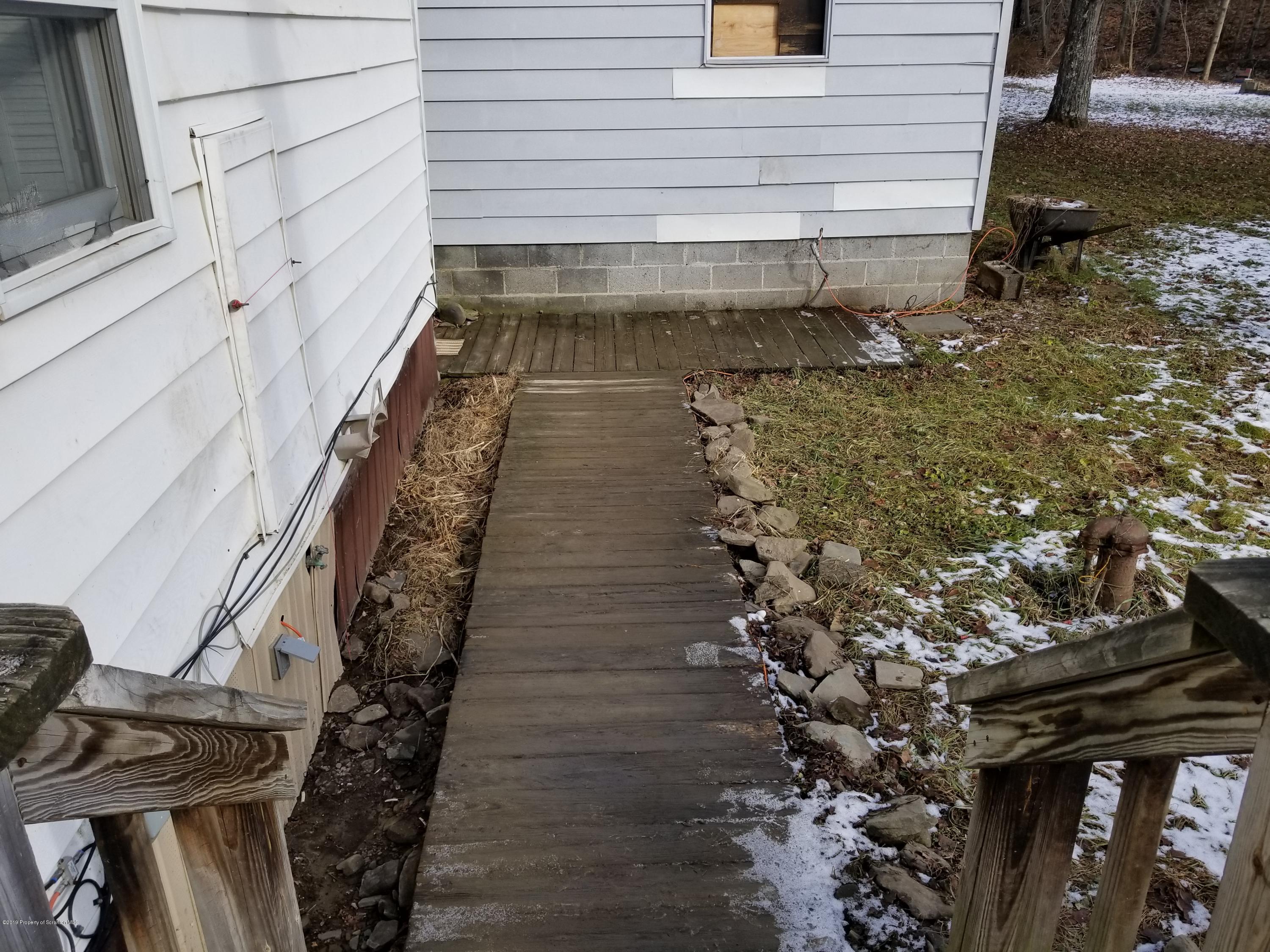 268 State Rte 4013 Little Meadows, PA 18830 - Photo 18 of 48 a view of balcony with wooden floor