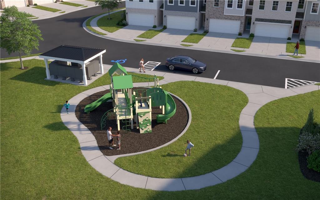 862 Leraes Way Loganville, GA 30052 - Photo 38 of 56 a view of a swimming pool with sitting area