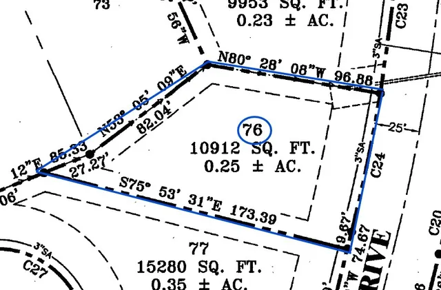 a view of a sign broad