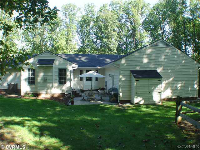 2963 Three Bridge Road Powhatan, VA 23139 - Photo 2 of 12 Exterior Back - Rear view of home