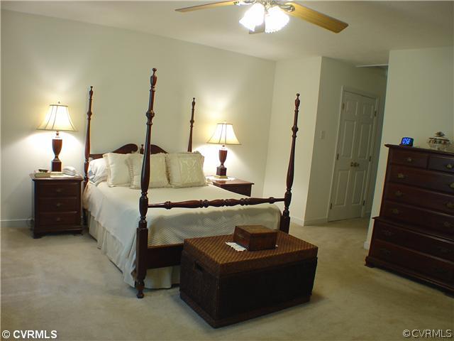 2963 Three Bridge Road Powhatan, VA 23139 - Photo 7 of 12 Master Bedroom - Privately located Master Bedroom