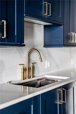 a view of a chandelier fan