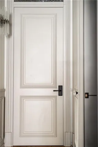 a view of a front door