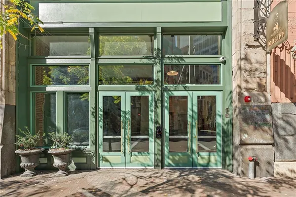 a house view with a outdoor space