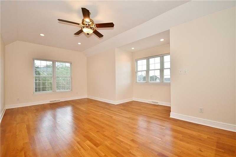 115 Haverford Circle Pittsburgh, PA 15228 - Photo 18 of 25 Bedroom 4 on 2nd floor.... note ceiling fan. All bedrooms are generously-sized, and offer wonderful closet space.