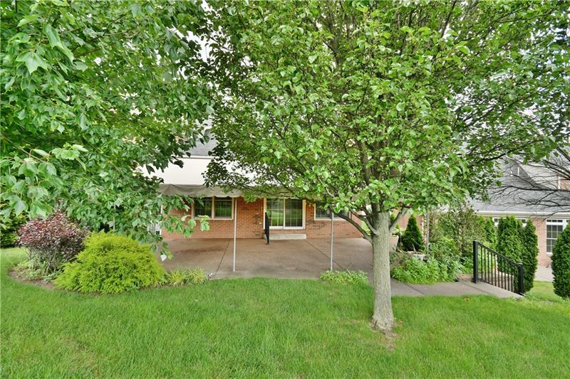 115 Haverford Circle Pittsburgh, PA 15228 - Photo 25 of 25 View of back of home.... note mature landscaping.