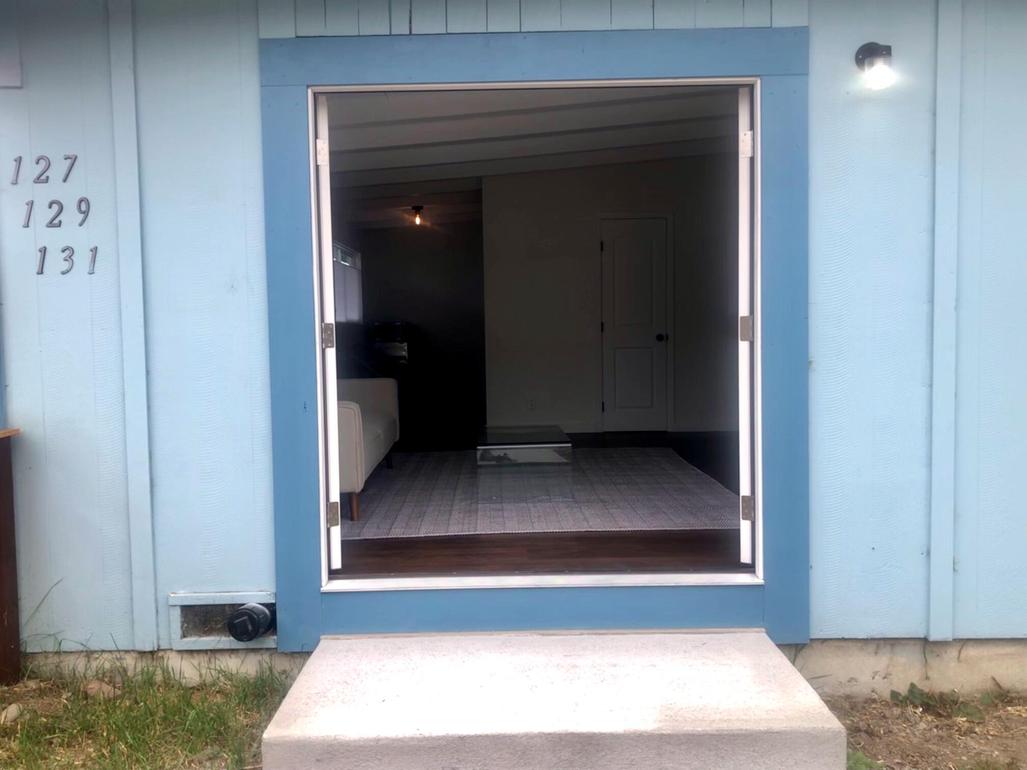 127 F Street Arcata, CA 95521 - Photo 4 of 29 unit 127 front door open