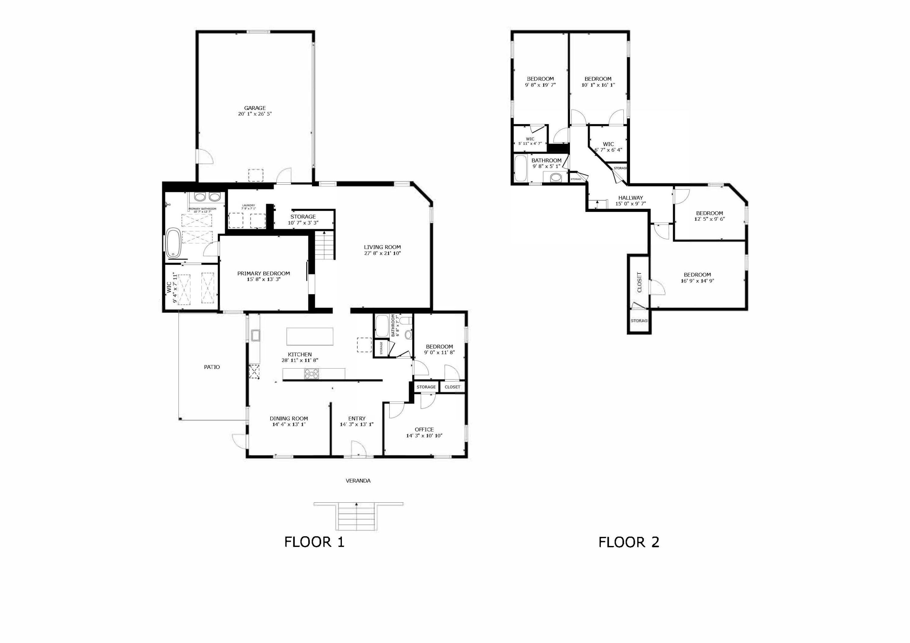 255 Edge Avenue Valparaiso, FL 32580 - Photo 73 of 73 Floor plan no dimensions