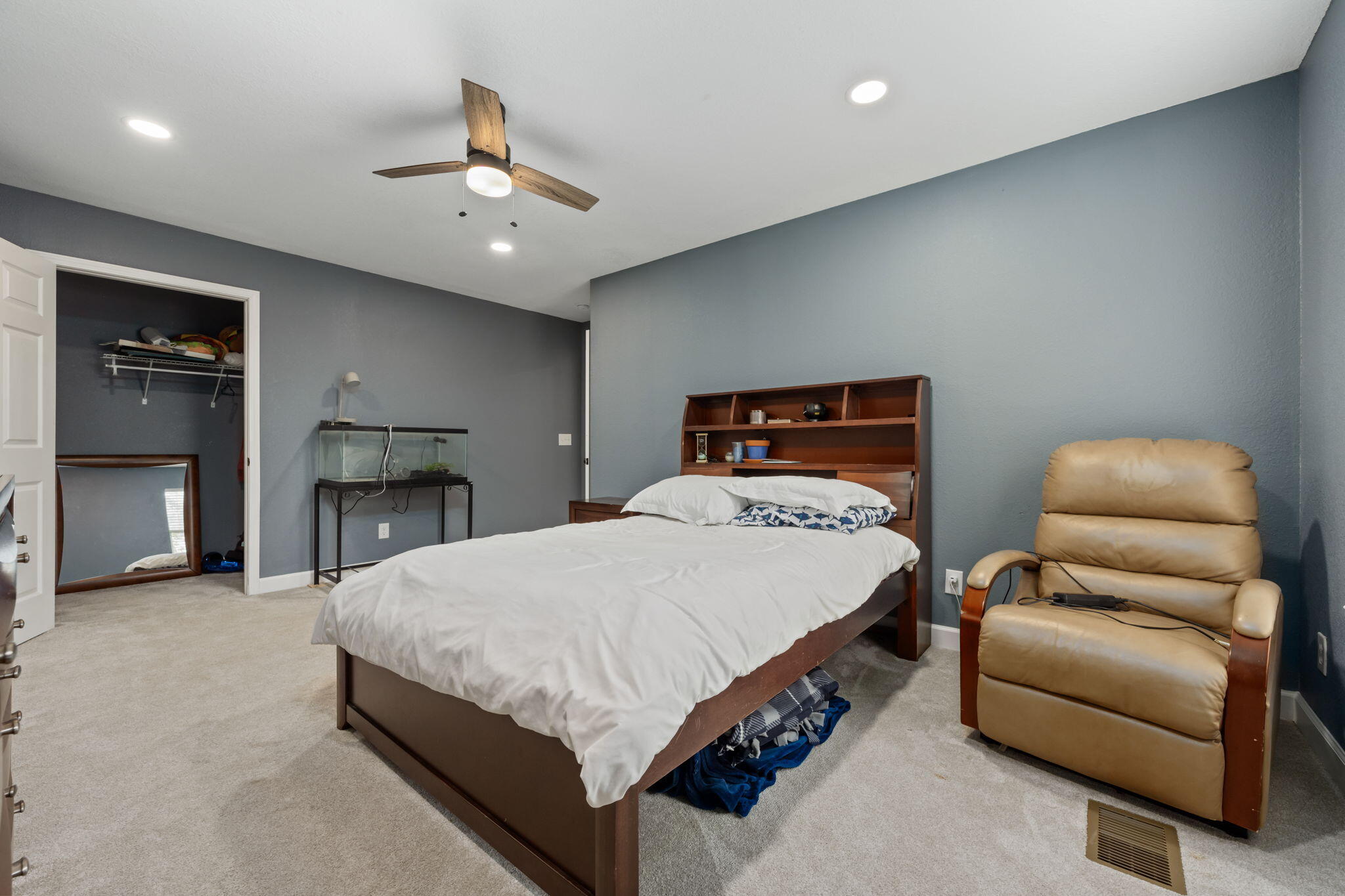 255 Edge Avenue Valparaiso, FL 32580 - Photo 59 of 73 a bedroom with a bed and a couch