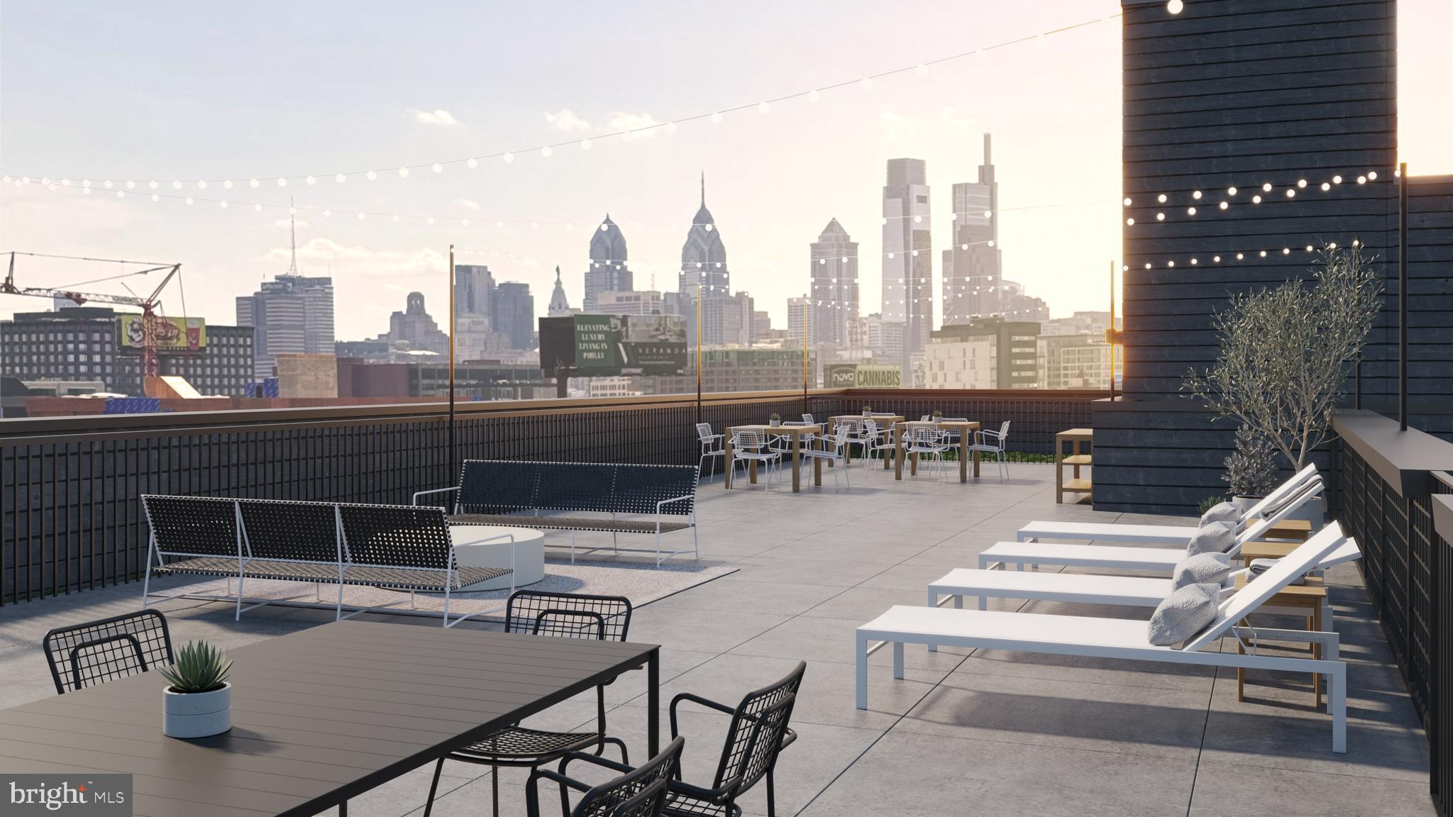 947-949 Frankford Avenue, Unit 208 Philadelphia, PA 19125 - Photo 17 of 20 a view of a terrace with seating area