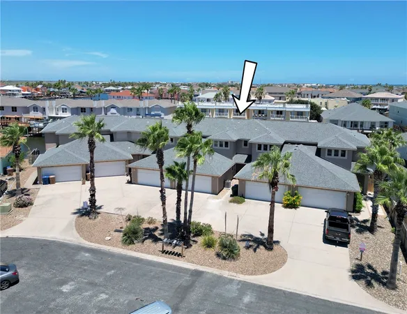 a front view of a building with a road