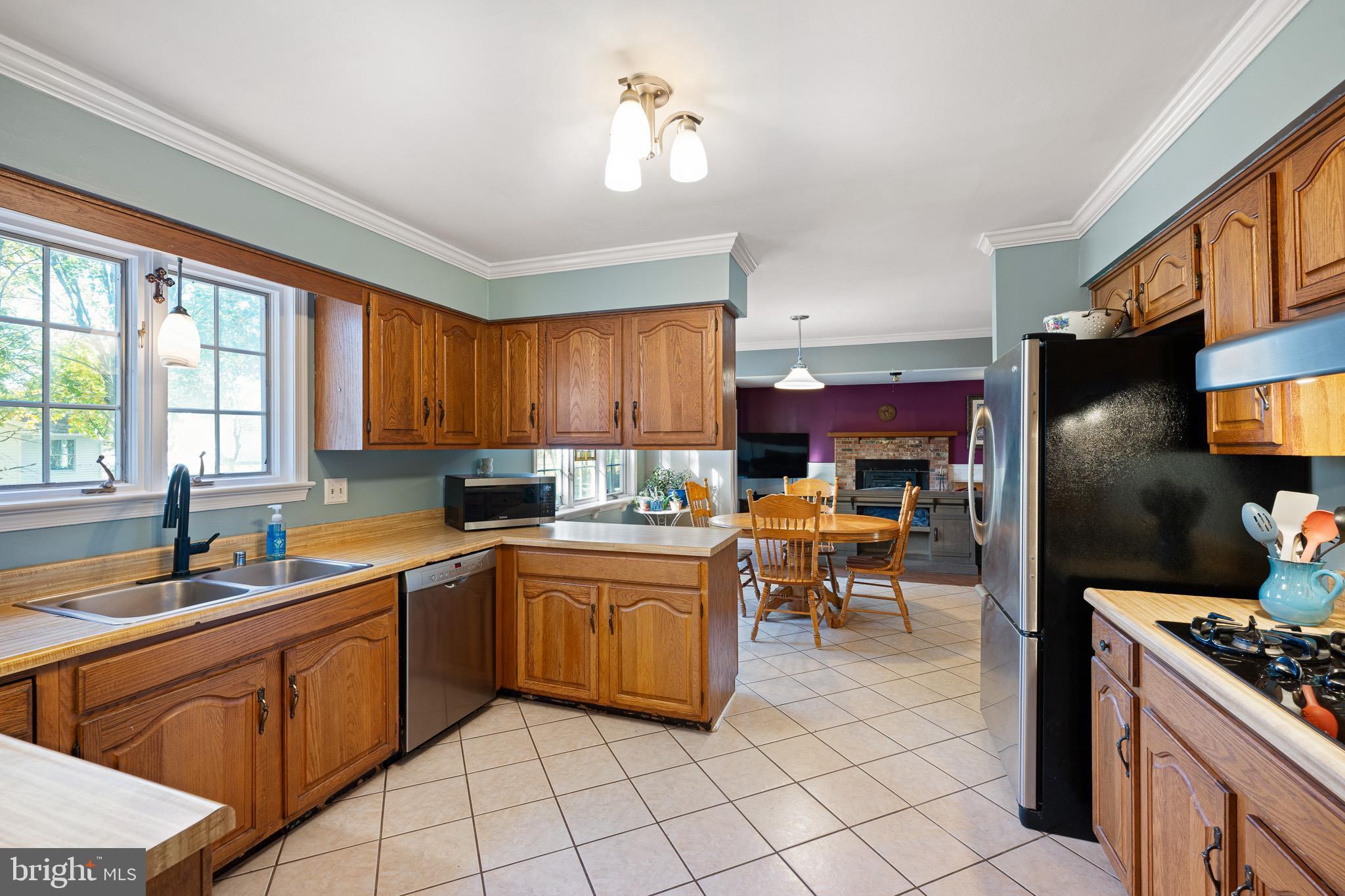 2209 Wheatleys Pond Road Smyrna, DE 19977 - Photo 7 of 39 a kitchen with a sink a counter top space and stainless steel appliances