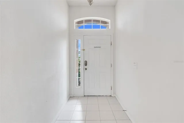 a view of an entryway