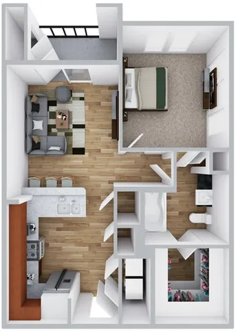 $849 | 14011 Owen-Tech Boulevard, Unit 1A1205, Austin, TX 78728