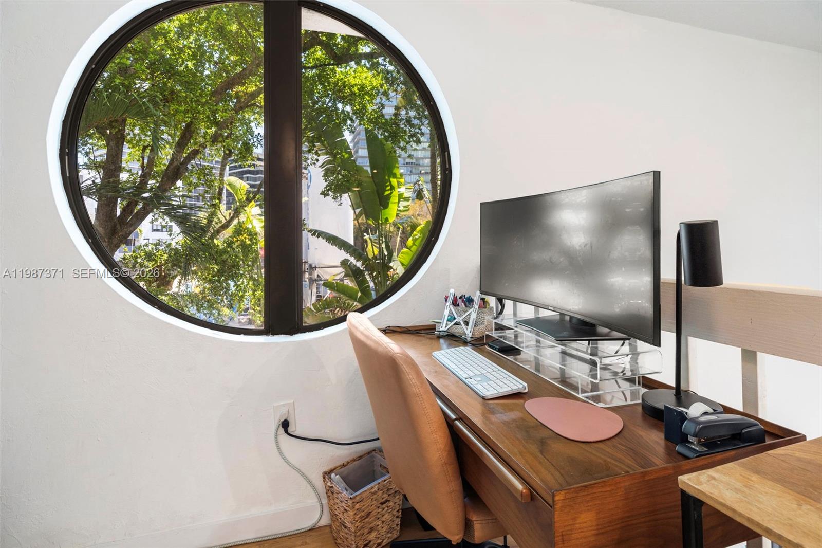 3237 Mary Street, Unit 6 Miami, FL 33133 - Photo 26 of 54 a dining room with furniture and a floor to ceiling window