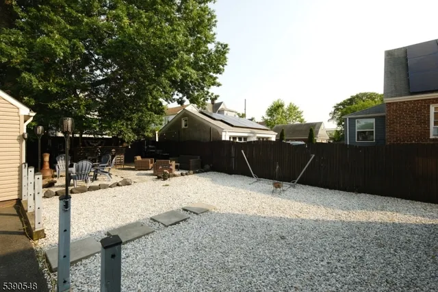 a view of a house with a garage