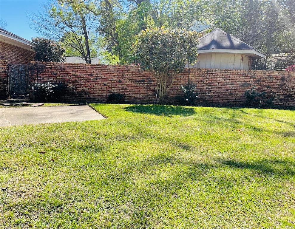 8418 Creswell Road Shreveport, LA 71106 - Photo 4 of 31 Side Yard with entry to Back Yard and Extra Parking Lane