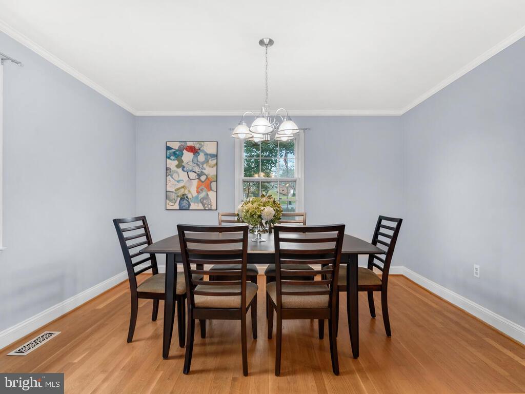 4232 Stafford Road Olney, MD 20832 - Photo 29 of 55 Dining room ready for holiday entertaining!