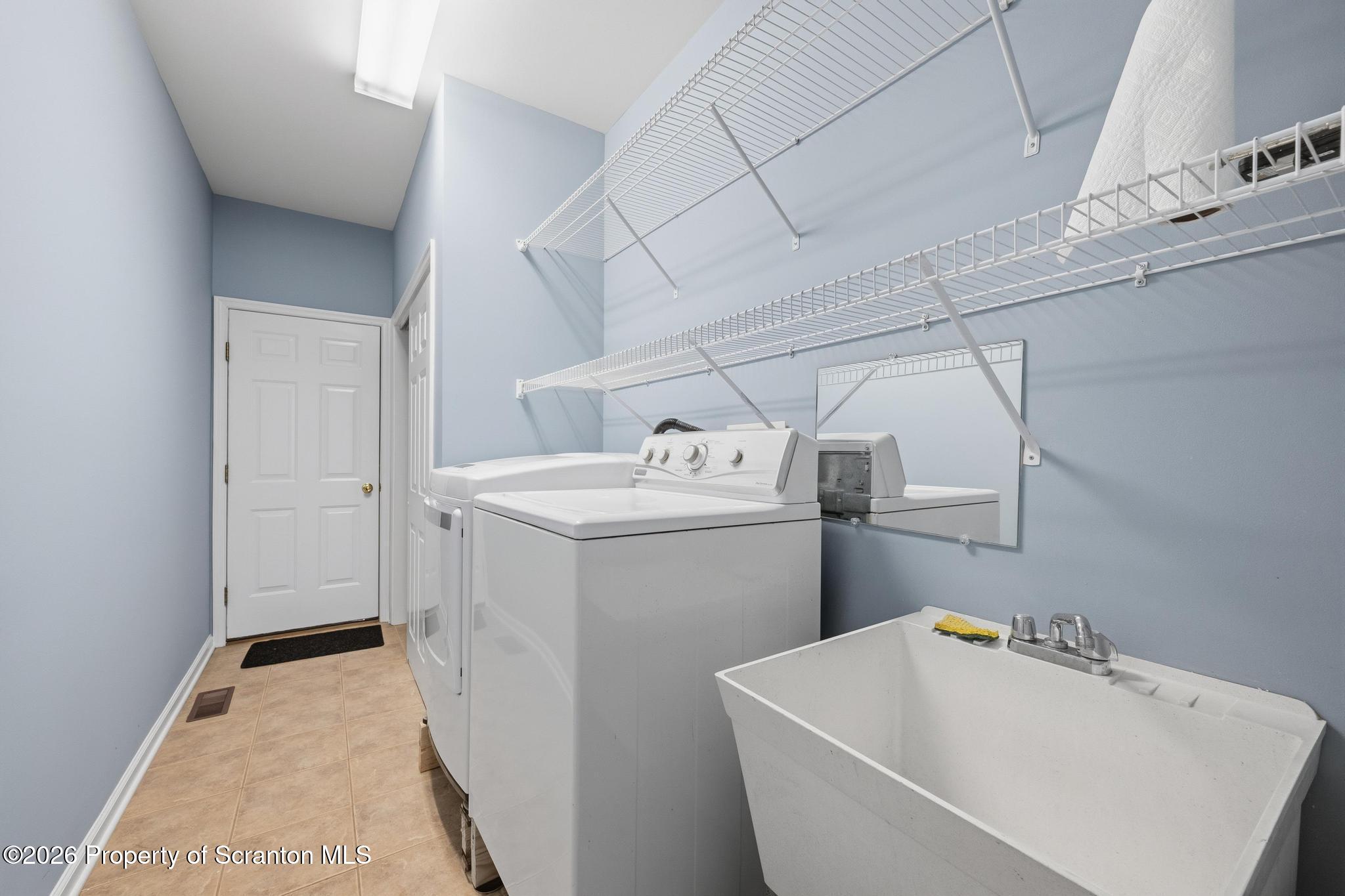 1502 Verne Cl Moosic, PA 18507 - Photo 29 of 46 a utility room with dryer and washer