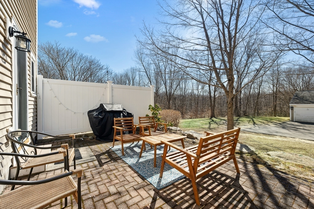 354 Tilden Commons Lane, Unit 354 Braintree, MA 02184 - Photo 17 of 35 a view of a patio with a table and chairs