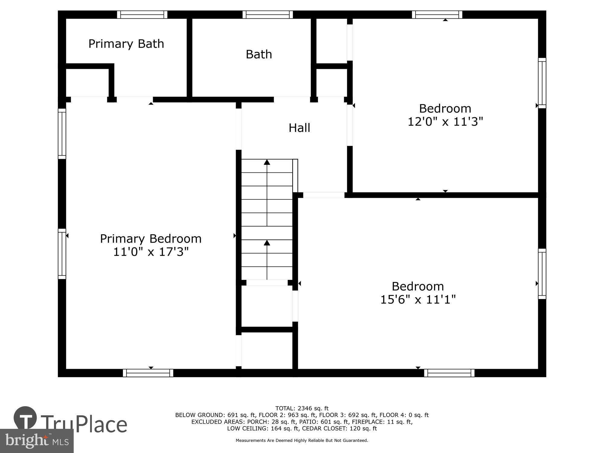 5433 Springlake Way Baltimore, MD 21212 - Photo 57 of 58 Upper level floor plan