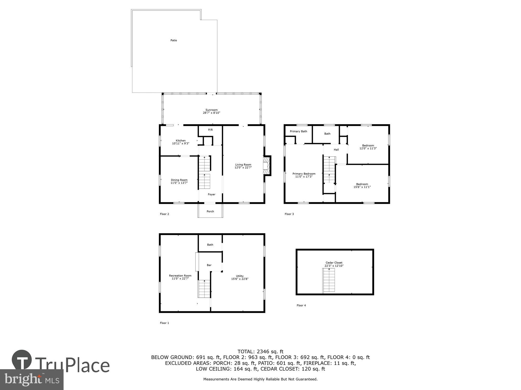 5433 Springlake Way Baltimore, MD 21212 - Photo 55 of 58 Whole house floor plan