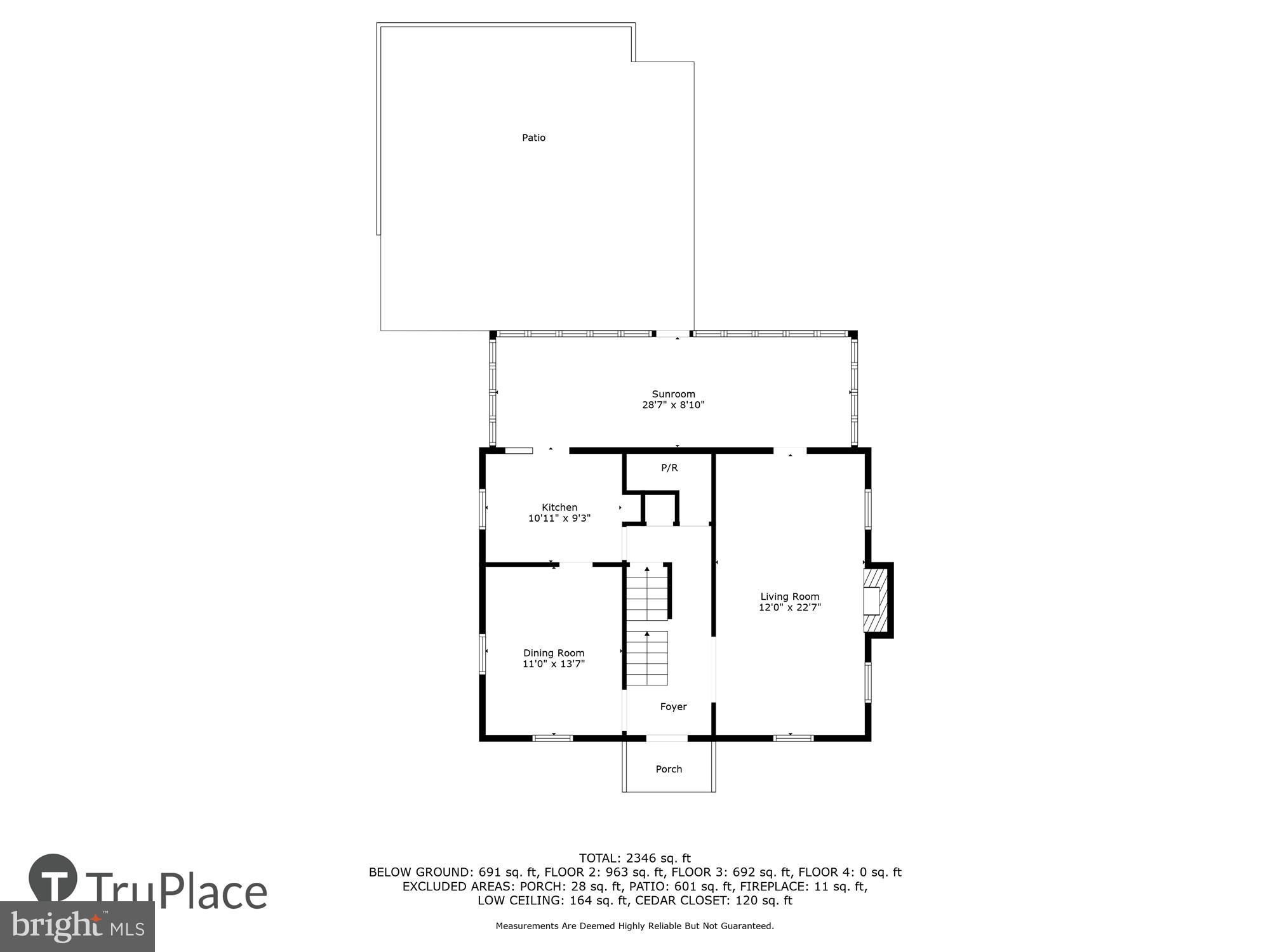 5433 Springlake Way Baltimore, MD 21212 - Photo 56 of 58 a picture of floor plan
