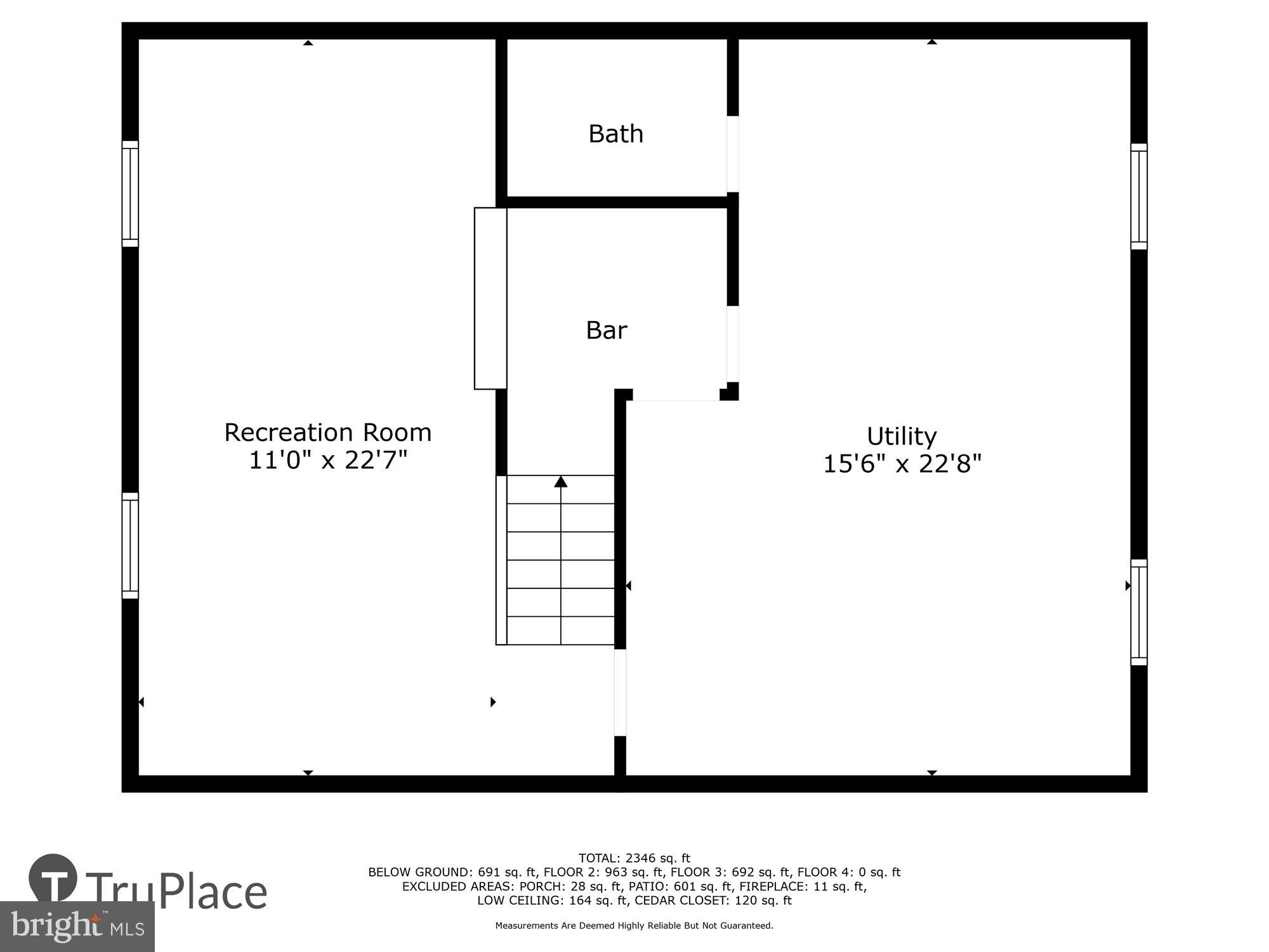 5433 Springlake Way Baltimore, MD 21212 - Photo 58 of 58 Lower level floorplan