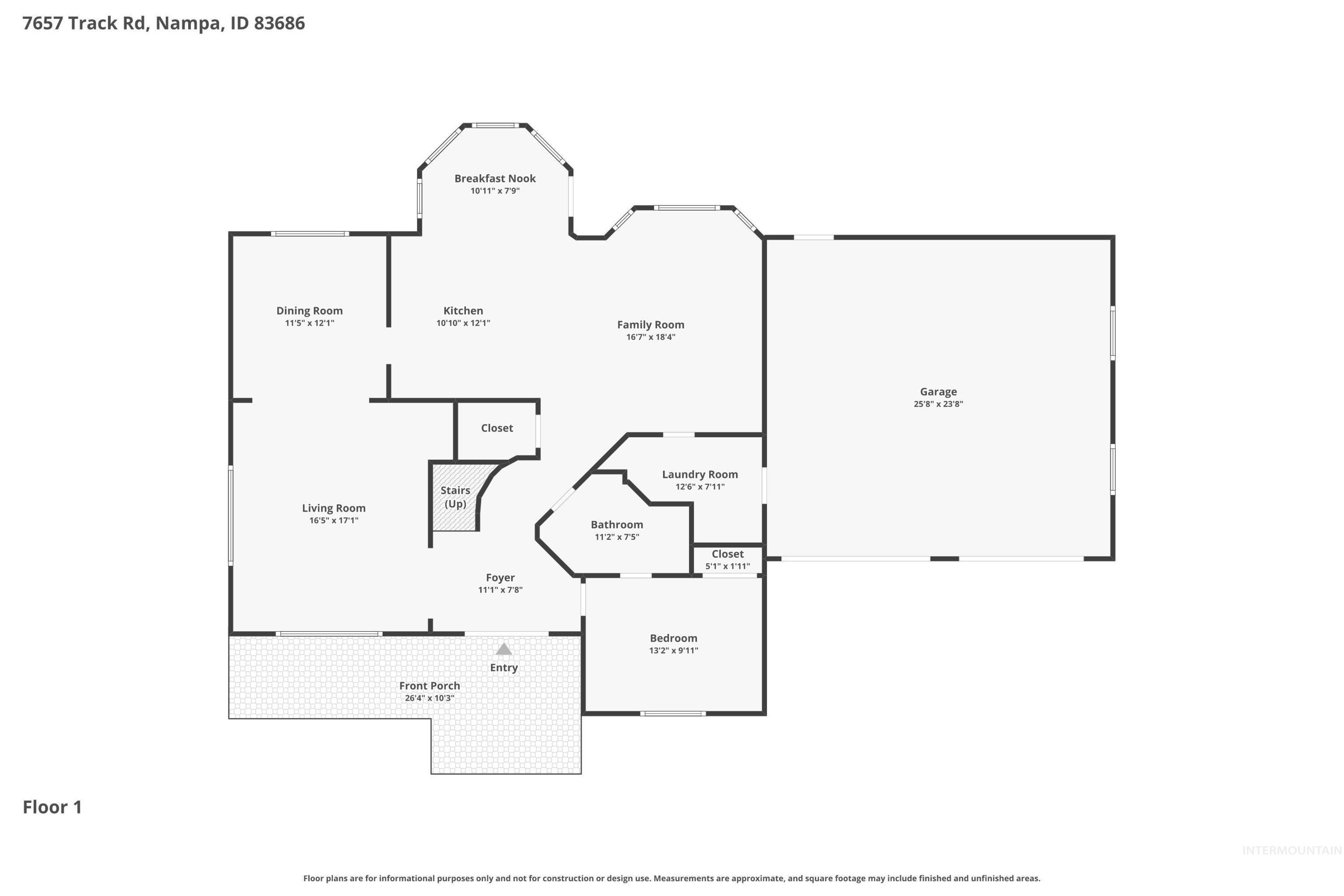 7657 Track Road Nampa, ID 83686 - Photo 48 of 49 Floor plan