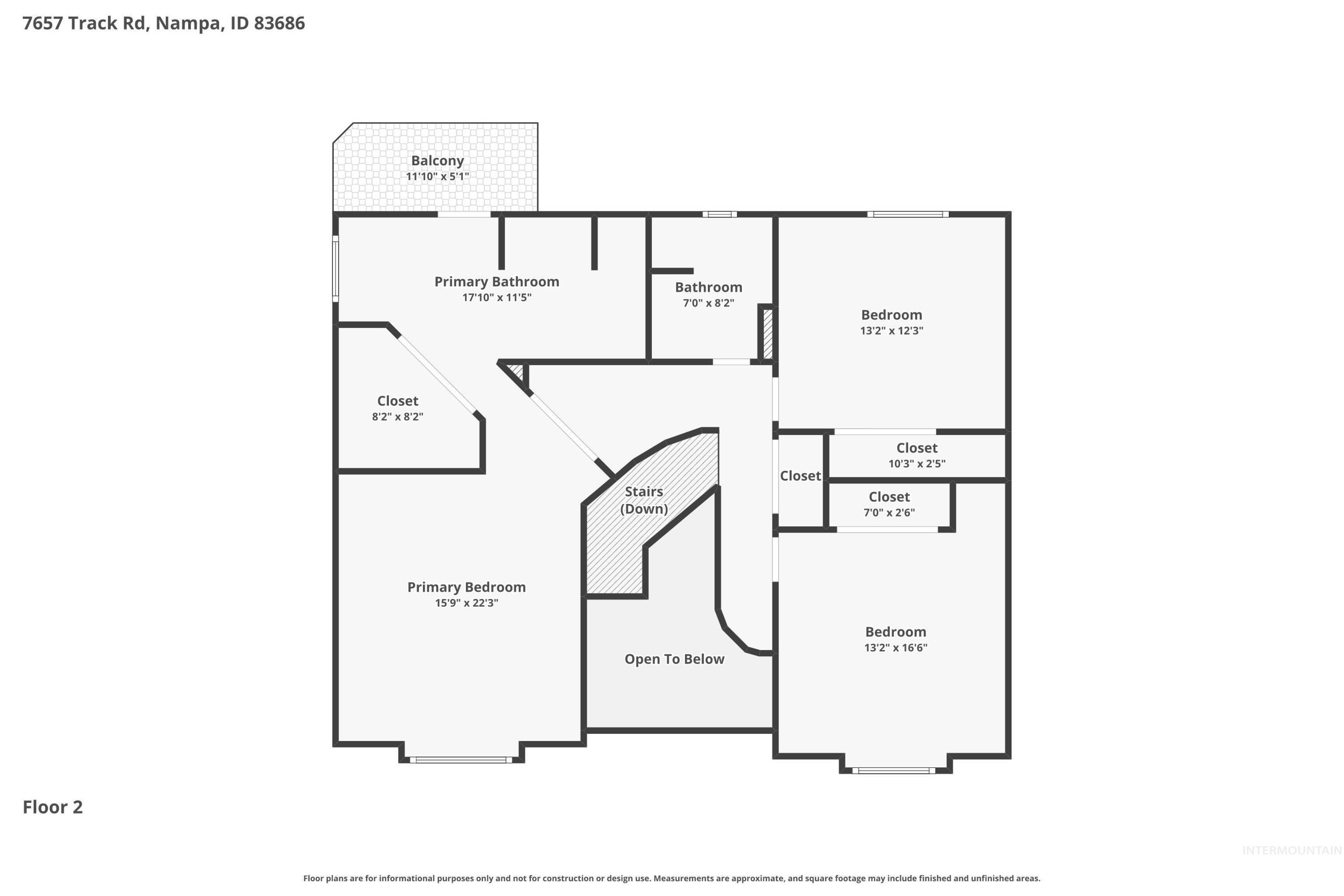 7657 Track Road Nampa, ID 83686 - Photo 49 of 49 Floor plan