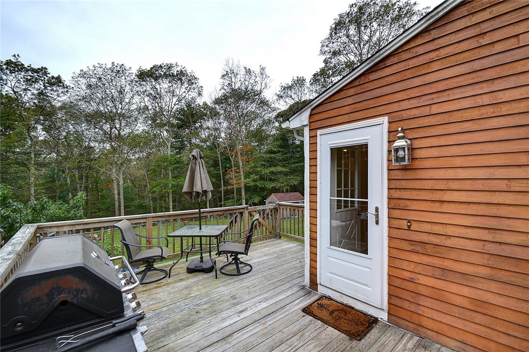 420 Gardiner Road Richmond, RI 02892 - Photo 23 of 33 Large Deck perfect for a BBQ