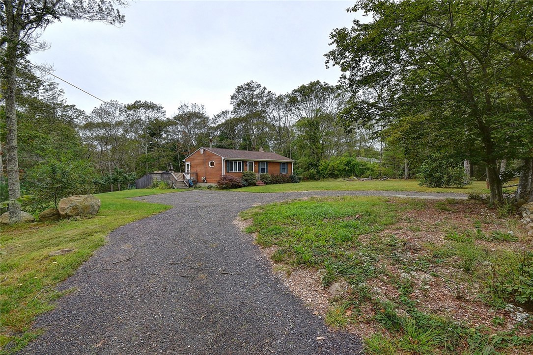 420 Gardiner Road Richmond, RI 02892 - Photo 30 of 33 Driveway with parking area